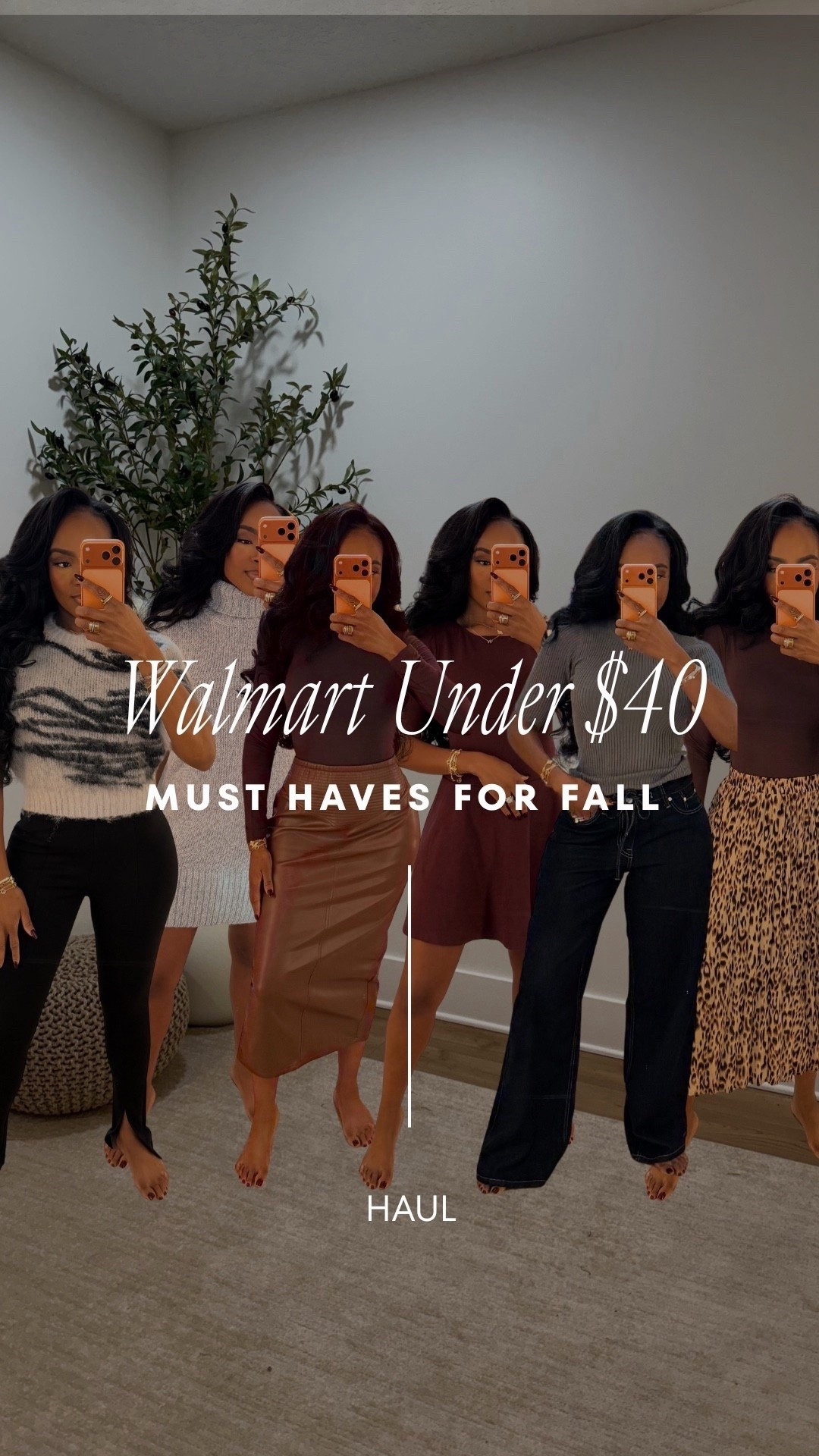 Walmart Under $40 — effortless fall staples you can mix and match all season. Pulled together cozy knits, sleek skirts, and easy denim that feel elevated without the price tag. Perfect for casual days, errands, work looks, or last-minute holiday plans.

📏 Sizing: Top (S) | Skirt (S) | Jeans (27 Long)  
Height: 5'4" | 138 lbs | 34D | 27 waist | 40 hips  

Fall sweaters, knit tops, everyday denim, elevated basics, casual fall outfits, affordable fall fashion, Walmart outfits under $40  

Follow me on Instagram and YouTube @kirasfashionfinds

#LTKHoliday #LTKSaleAlert #LTKCyberWeek
