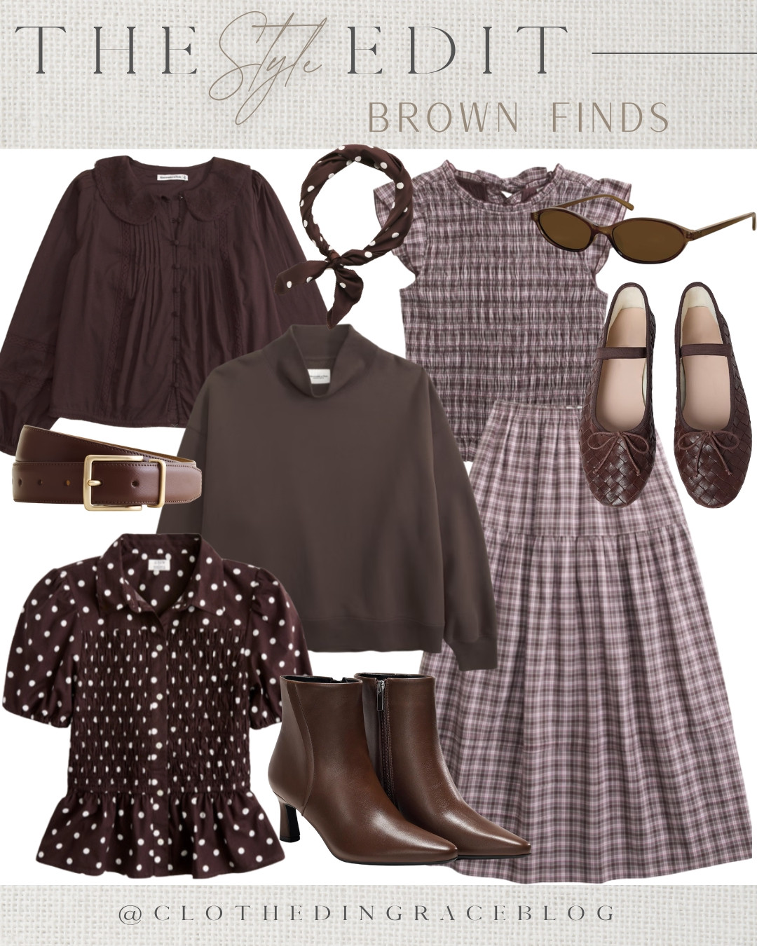 The Style Edit: Brown pieces for fall

#LTKgrwm #LTKootd #LTKSaleAlert
