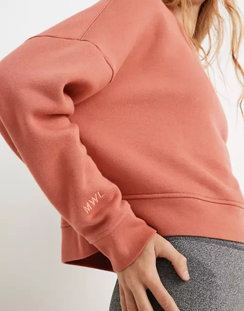 MWL Betterterry Crop Sweatshirt | Madewell