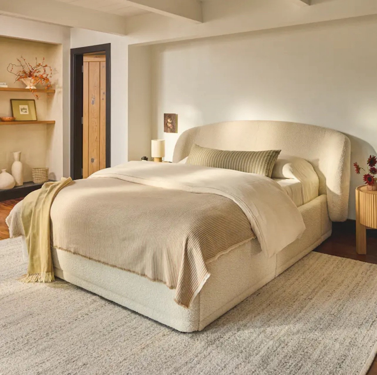 Black Friday Sale at Article 

King bed with storage, boucle bed 

#LTKHome #LTKCyberWeek