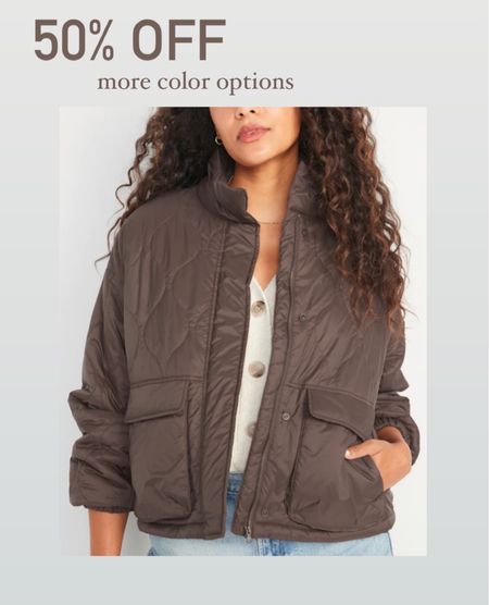 Quilted jacket 

#LTKunder50 #LTKstyletip #LTKsalealert