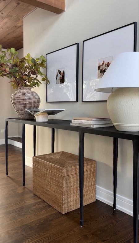 This console table was a top clicked item this week! So many of you are loving it just as much as I do. It’s the perfect console for a larger wall this ours, in an entry or behind a sofa! 

#LTKhome #LTKstyletip