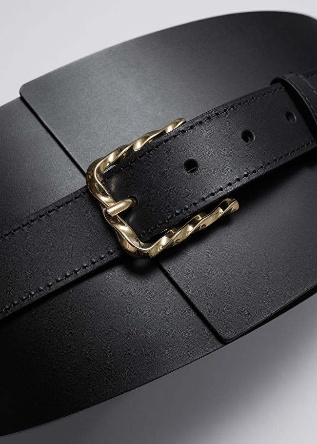 Wide Leather Waist Belt | & Other Stories (EU + UK)