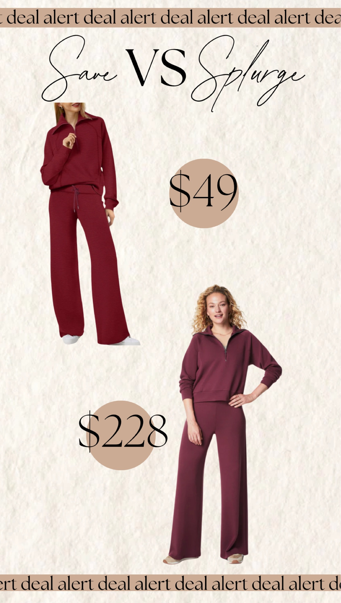 Save vs splurge 

#LTKStyleTip #LTKSeasonal #LTKFindsUnder50