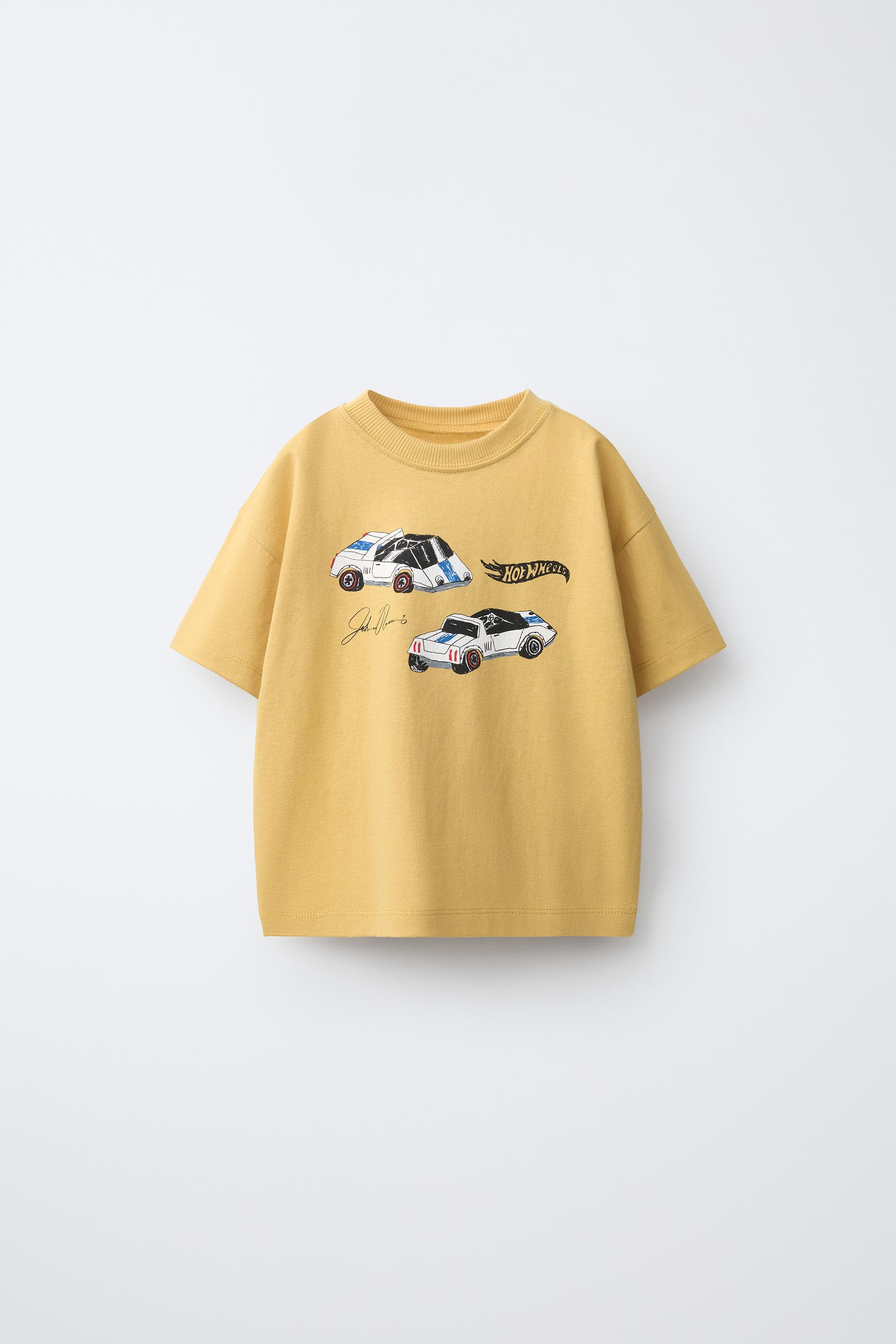 HOT WHEELS\u2122 MATTEL PRINT T-SHIRT | Zara US