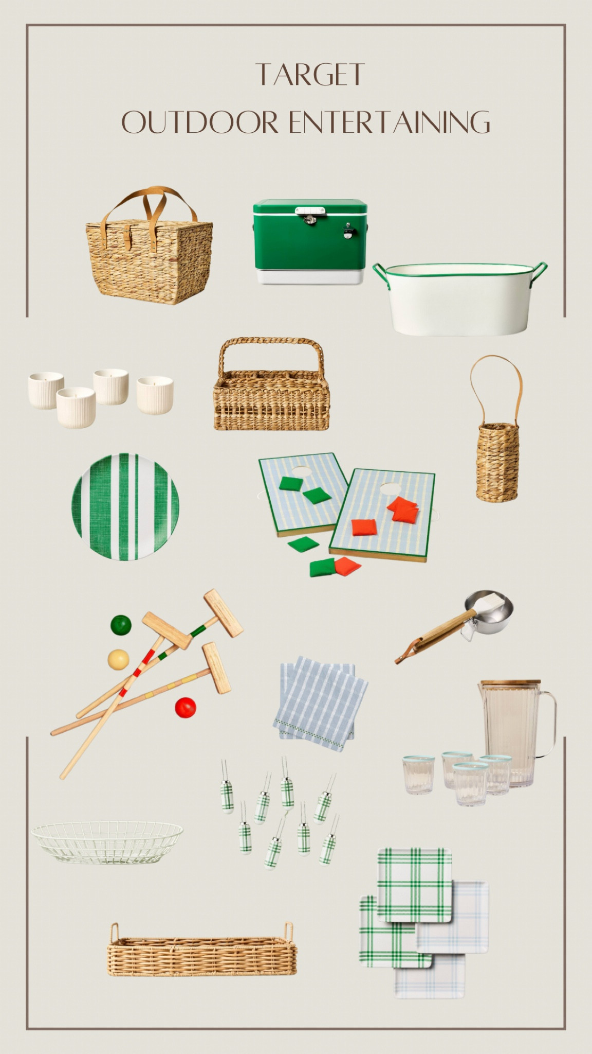 Cutest new @target arrivals from Hearth & Hand. Perfect for outdoor entertaining!

#LTKSeasonal #LTKFamily #LTKHome