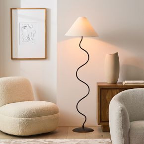 Zigzag Floor Lamp (64") | West Elm (US)