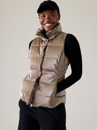 Downtown Metallic Vest | Athleta