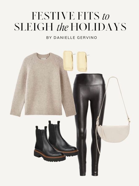 Holiday outfit idea // KEEP IT COMFY

Holiday outfits, holiday party outfit, festive outfit, winter outfit, winter outfit idea, date night outfit, elevated casual, leather leggings outfit, casual holiday outfit, Laguna boots

#LTKSeasonal #LTKHoliday #LTKstyletip