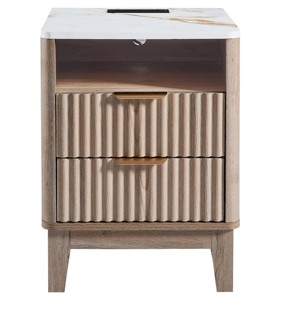 Amazon find! $20 off in cart. Nightstand with charging station 

#LTKSaleAlert #LTKHome #LTKFamily