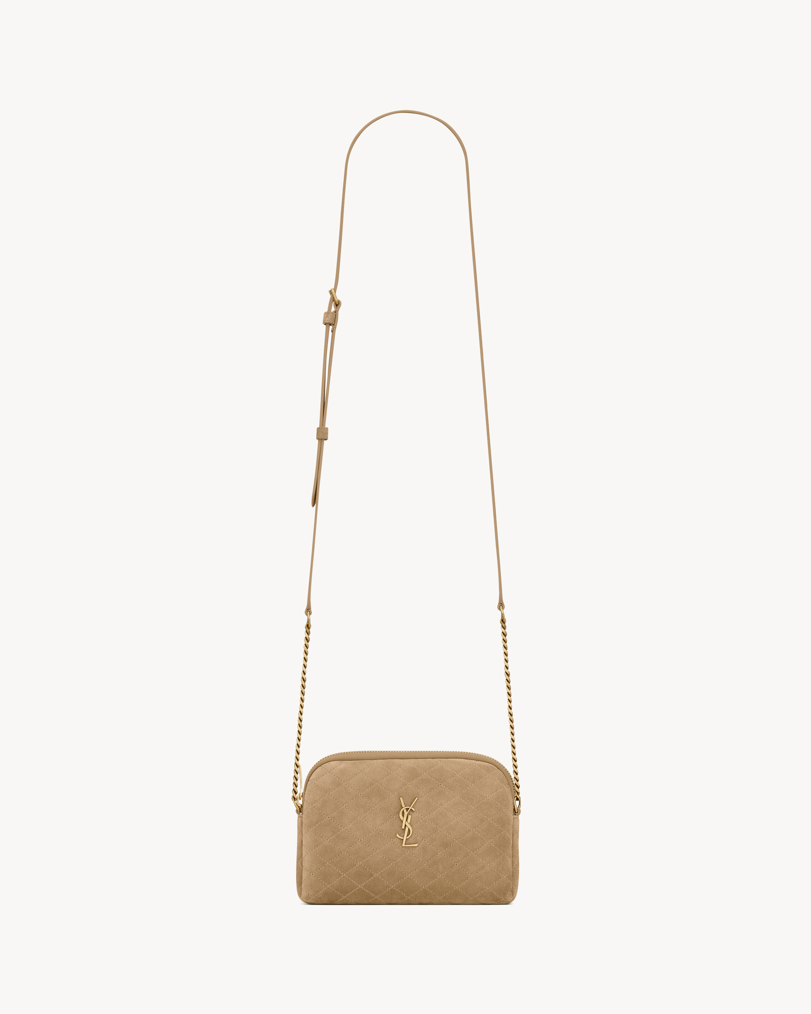 GABY zipped pouch in suede | Saint Laurent Inc. (Global)