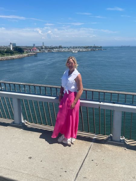 My Long Beach Vacay look. We did lots of walking  so this outfit was so light it was great in the heat. Just threw on some sneakers and was ready to go! 

#LTKtravel #LTKstyletip #LTKSeasonal