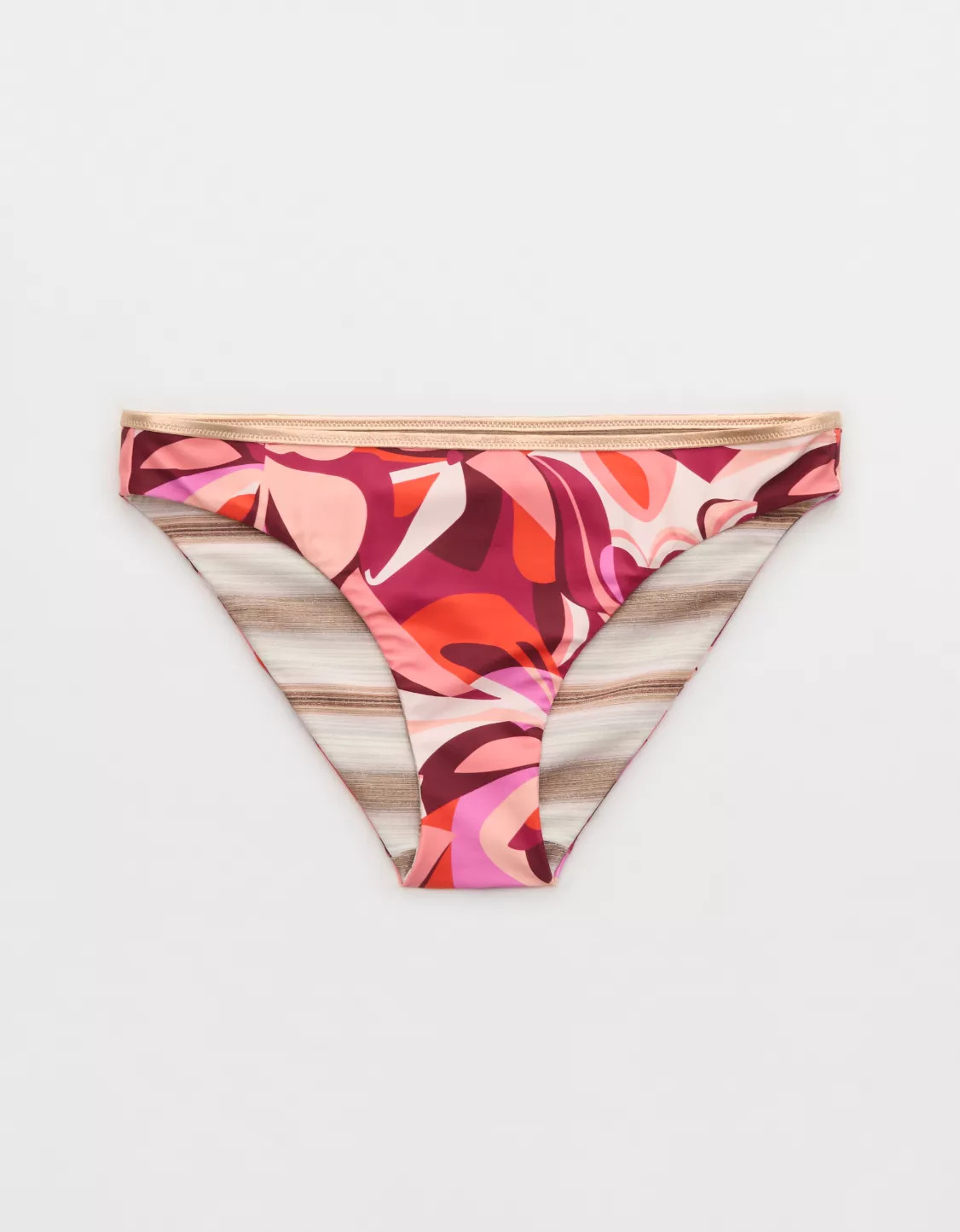 Aerie Metallic Binding Reversible Bikini Bottom | Aerie