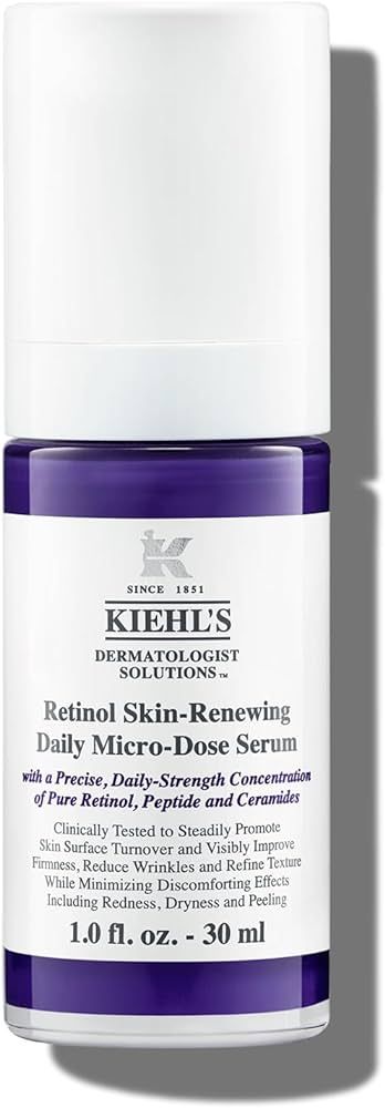 Kiehl's Daily Micro-Dose Anti-Aging Retinol Facial Serum, Reduces Wrinkles, Firms Skin, Evens Ski... | Amazon (US)