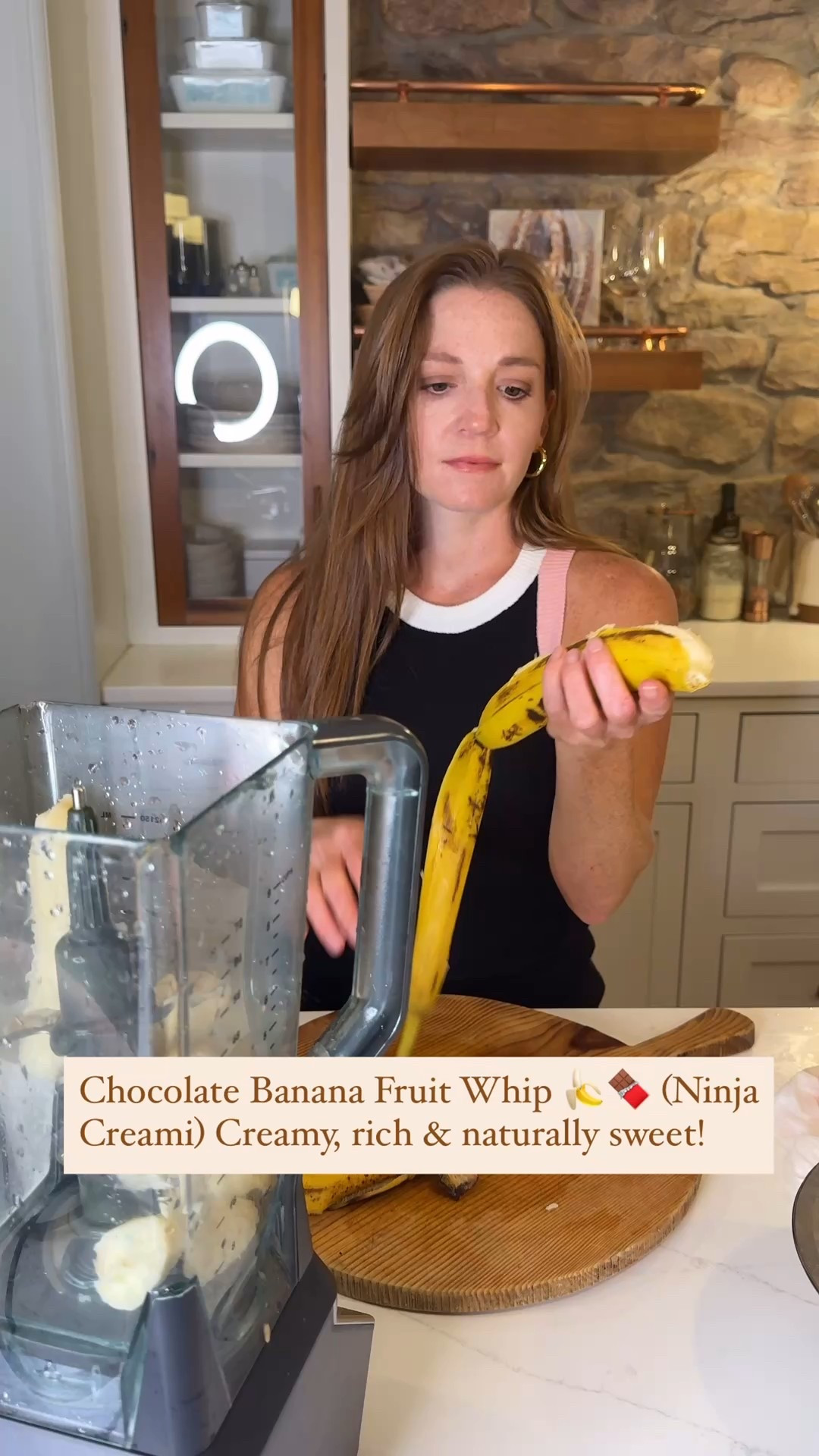 Chocolate + banana = heaven! 🍫🍌 This creamy fruit whip is so easy thanks to my Ninja Creami – just 4 ingredients, freeze overnight & spin. Linking my Creami + kitchen favorites on LTK so you can whip this up too!  using the Ninja Creami Swirl! #NinjaCreami #LTKKitchen #EasyDessertsIm

#LTKHome #LTKFamily #LTKU