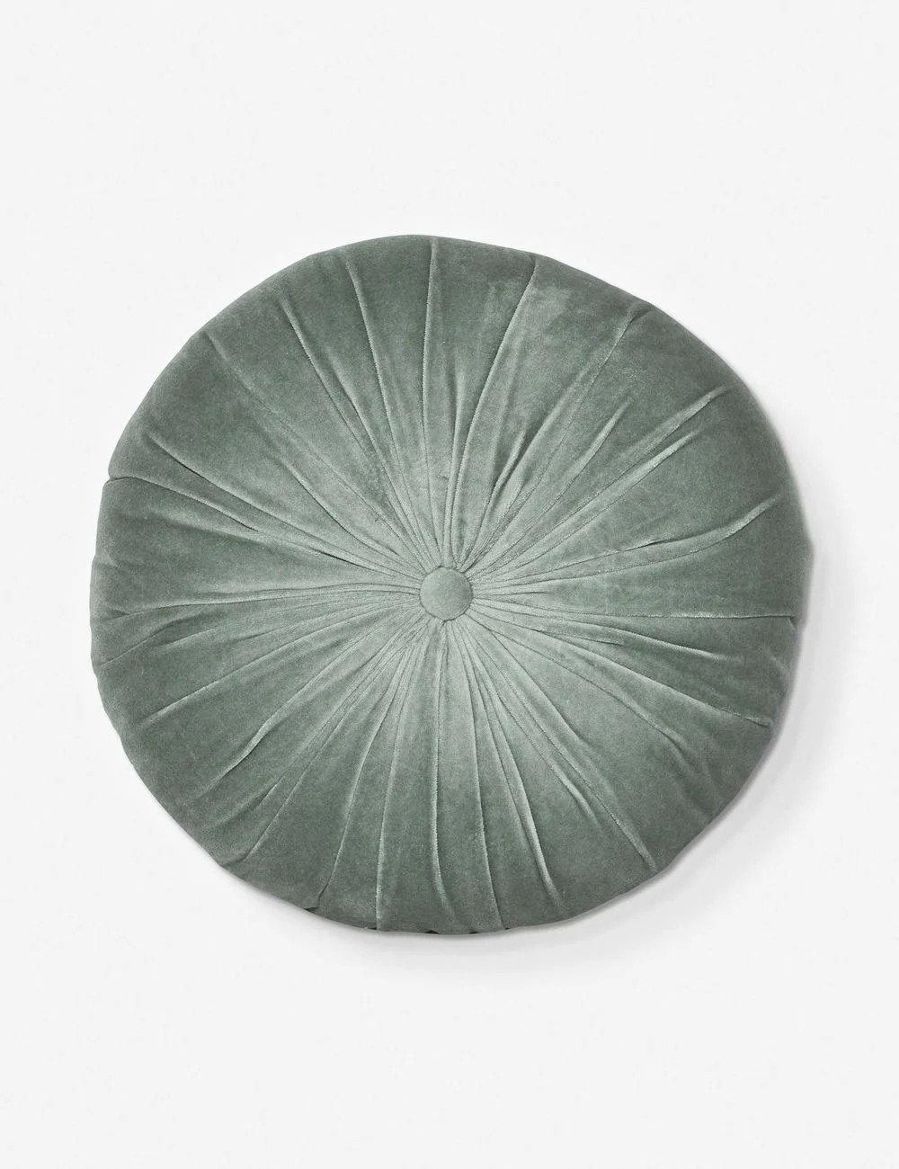 Monroe Velvet Round Pillow | Lulu and Georgia 