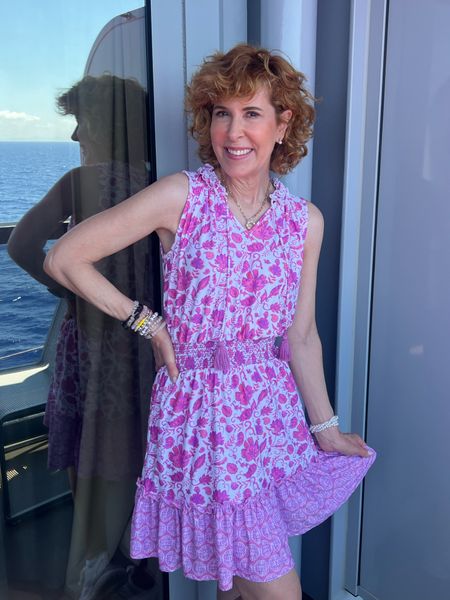 This UPF 50+ smocked waist dress is perfect for travel!  It’s machine washable and won’t wrinkle! I loved wearing it on my cruise! 


#LTKTravel #LTKSeasonal #LTKStyleTip