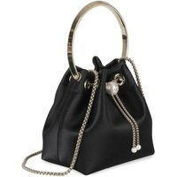 Jimmy Choo Sacs bandoulière, Satin-Finish Black Shoulder Bag en noir - Sacs Hobopour dames | Fashionette (FR)