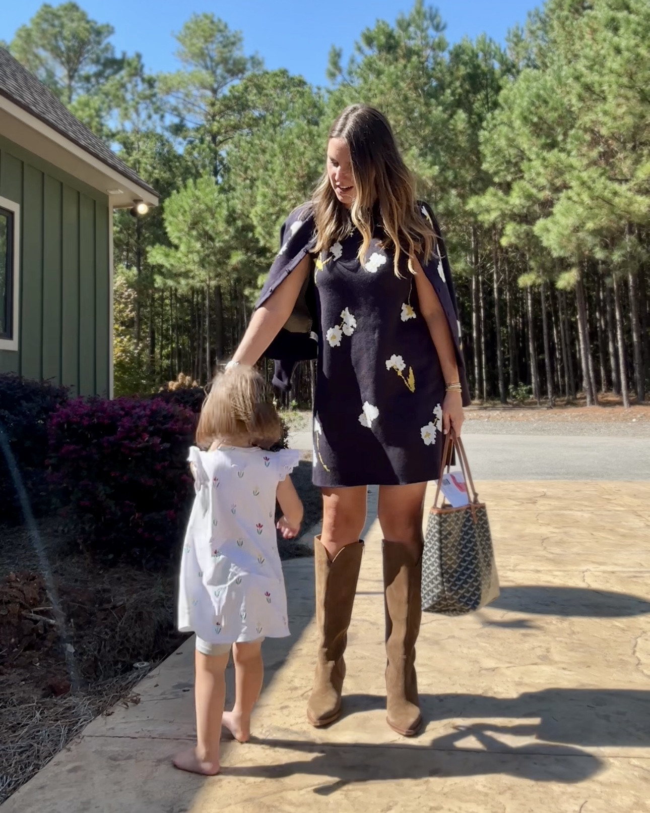 Don’t sleep on Walmart. 

Size medium in dress and matching cardigan. I’m 5’8  