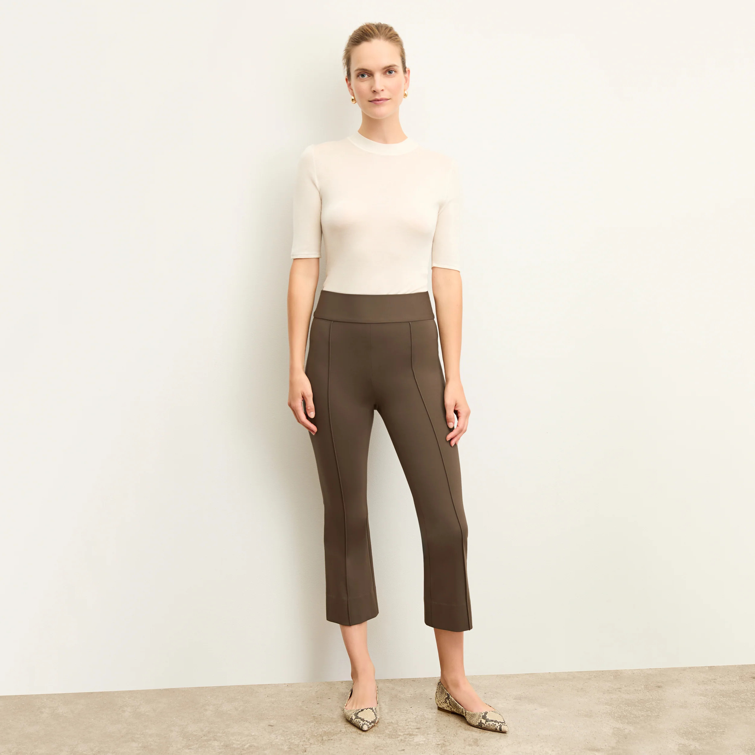 The Allyn Pant - Light Ponte | MM LaFleur