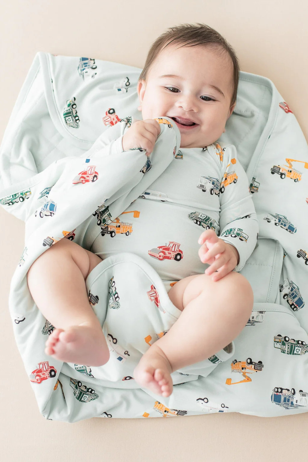 Baby Blanket in City Vehicles 1.0 | Kyte Baby