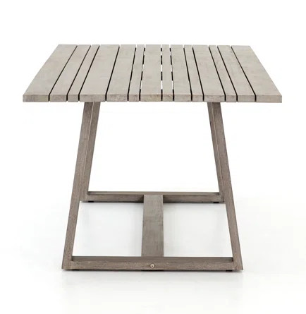 Nina 86.5'' Teak Outdoor Dining Table | Wayfair North America