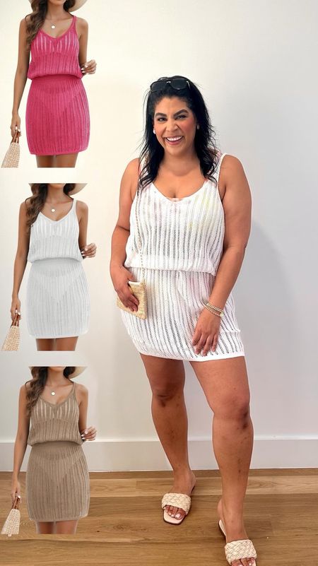 This super cute crochet coverup is 26% off!!! So cute for spring break or summer vacation ☀️


Amazon deals, Amazon finds, summer finds, spring style, vacation style 


#LTKfindsunder50 #LTKsalealert #LTKswim