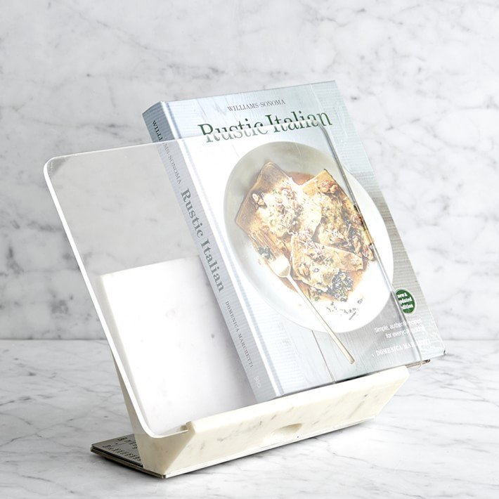 Williams Sonoma Marble Cookbook Stand | Williams-Sonoma