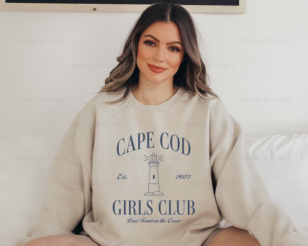 Custom Beach Bachelorette Sweatshirts Cape Cod Bachelorette - Etsy | Etsy (US)