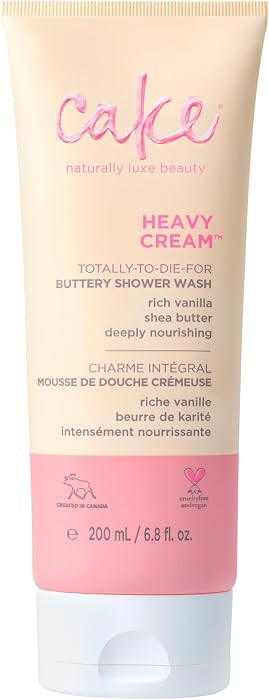 Cake Beauty Heavy Cream Buttery Body Wash - Shea Butter - 200 mL/6.8 Fl Oz | Amazon (US)