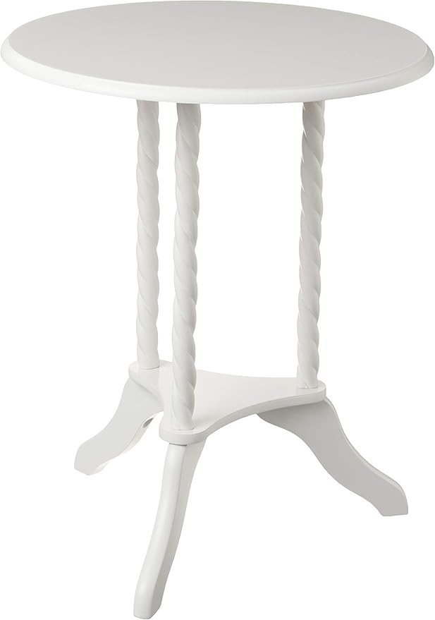 Frenchi Home Furnishing Round End Table, White | Amazon (US)