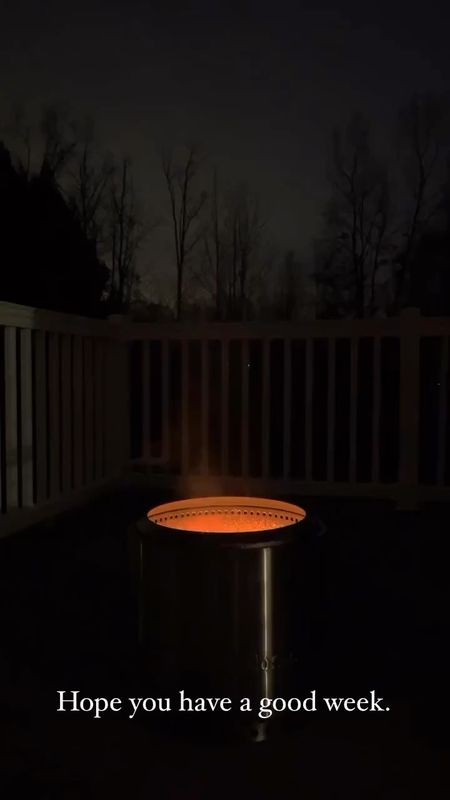 I received this for Christmas last year. It’s a good, compact, neat way to have a fire outdoors. 

#LTKsalealert
