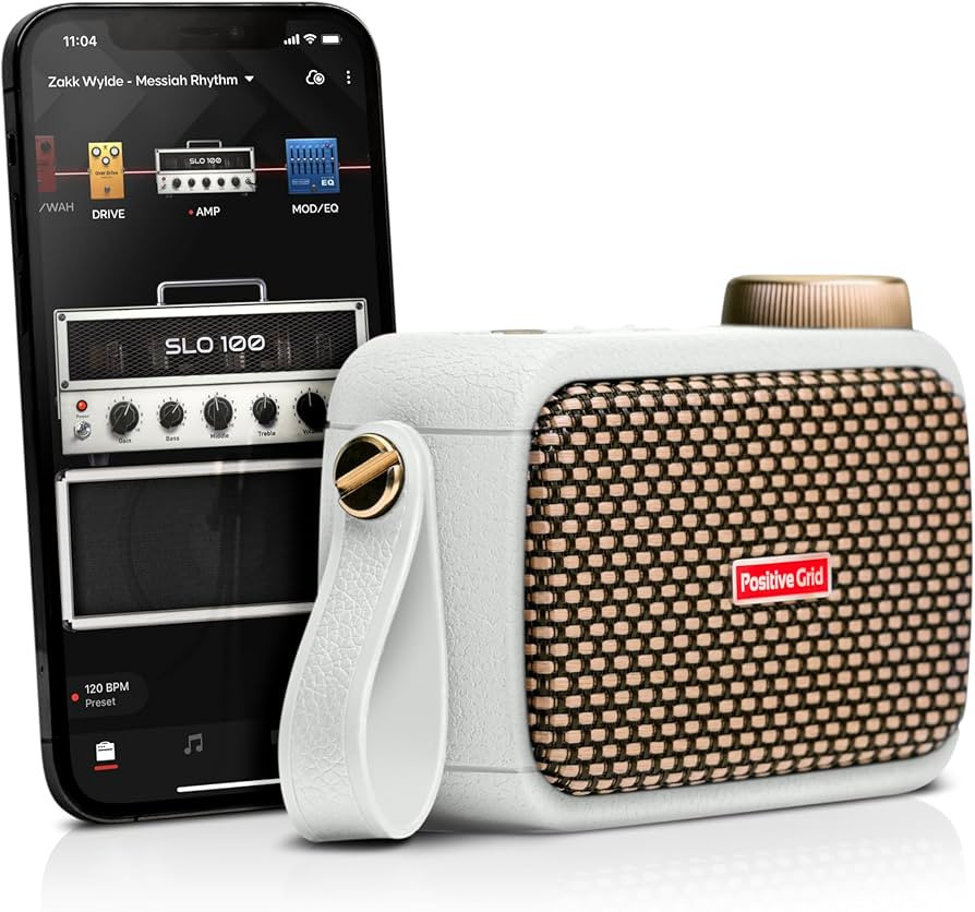 Positive Grid Spark GO 5W Ultra-Portable Smart Guitar Amp, Headphone Amp & Bluetooth Speaker with... | Amazon (US)
