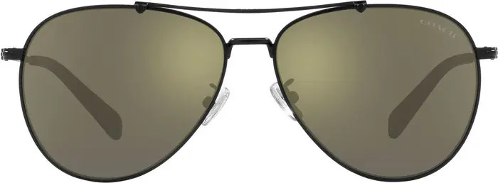 COACH 60mm Pilot Sunglasses | Nordstrom | Nordstrom