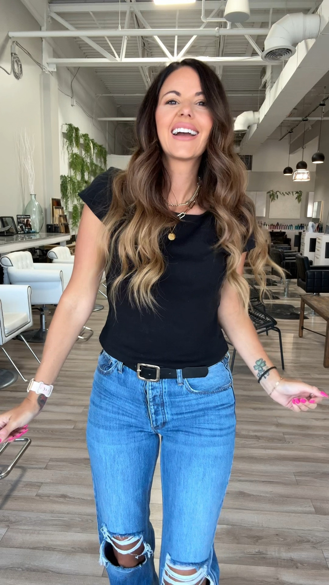 Check out this adorable basic top from Walmart for just $8.98! 🙊 Hurry and grab yours! I’m wearing a medium.

#LTKFamily #LTKBacktoSchool #LTKVideo