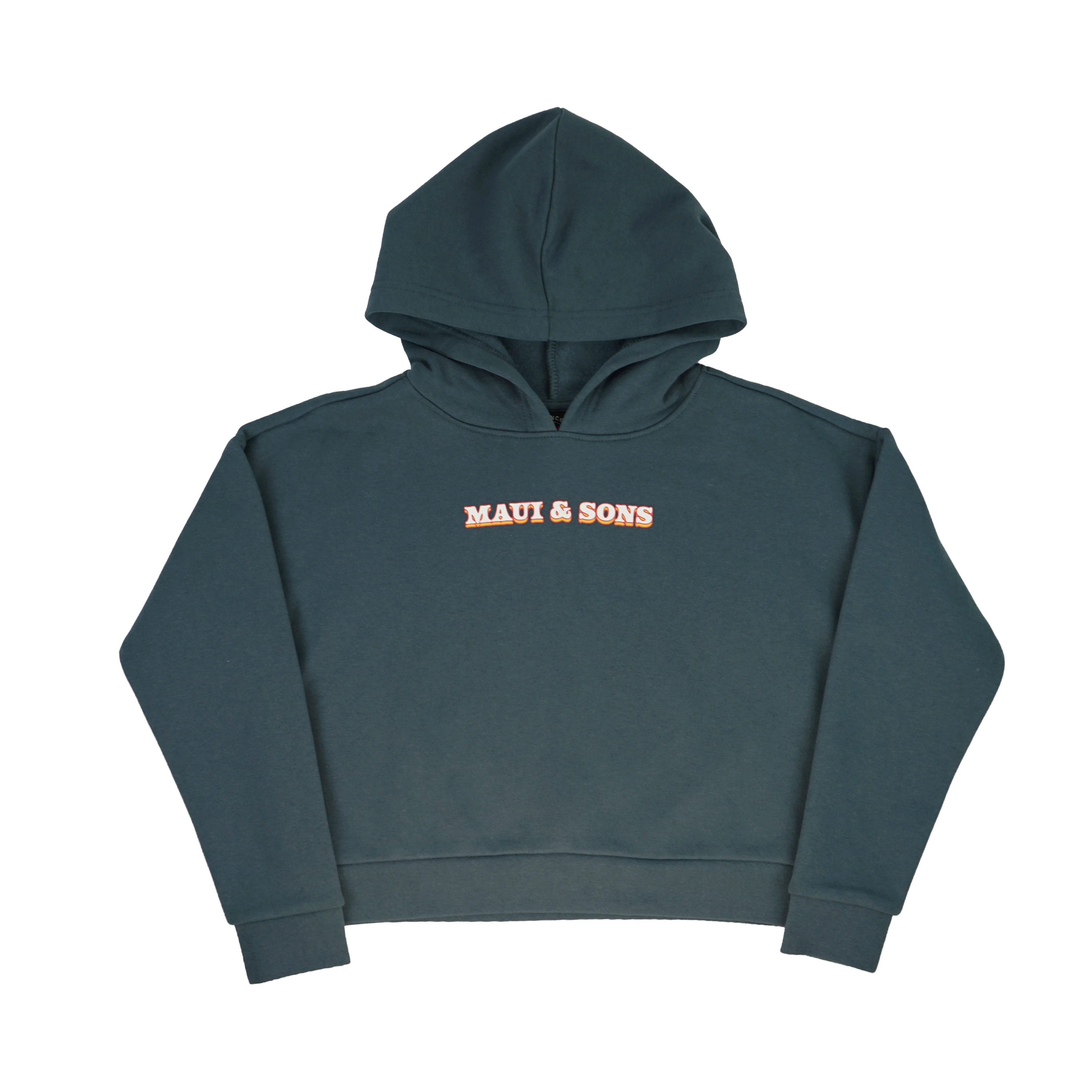 Maui and Sons Girls Fleece Hoodie, Chaser CPN Pullover, Smoke, Back-to-School Cozywear - Walmart.... | Walmart (US)
