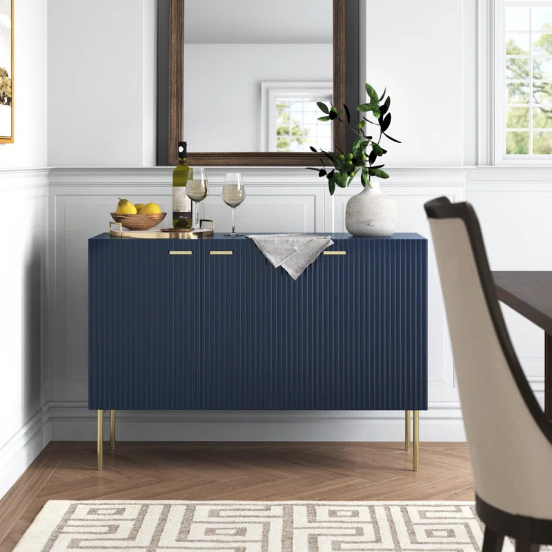 Kissling 47'' Wide Sideboard With 3 Doors | Wayfair North America