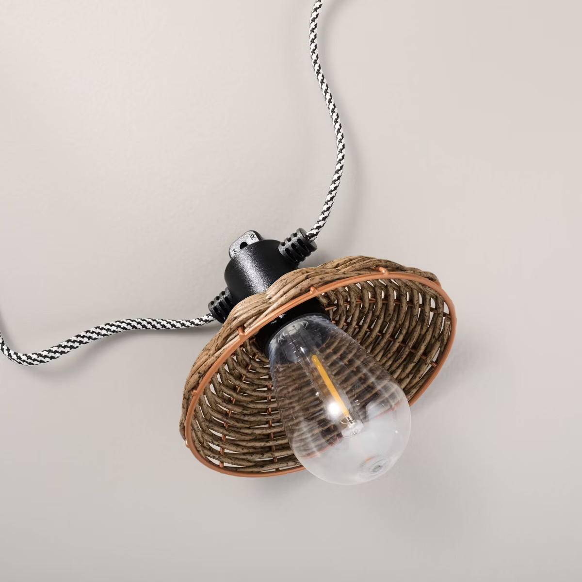 10ct LED Wired Indoor/Outdoor Shade String Lights - Hearth & Hand™ with Magnolia | Target