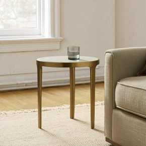 Elwell Marble Side Table (16") | West Elm (US)