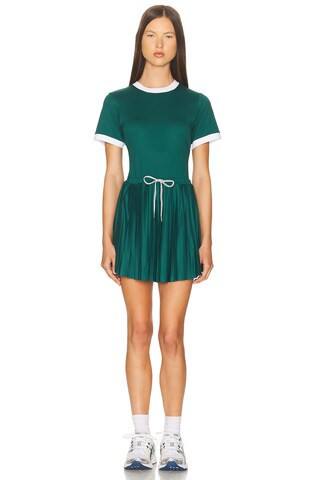 Varley Trent Court 30 Dress in Dark Green | FWRD 