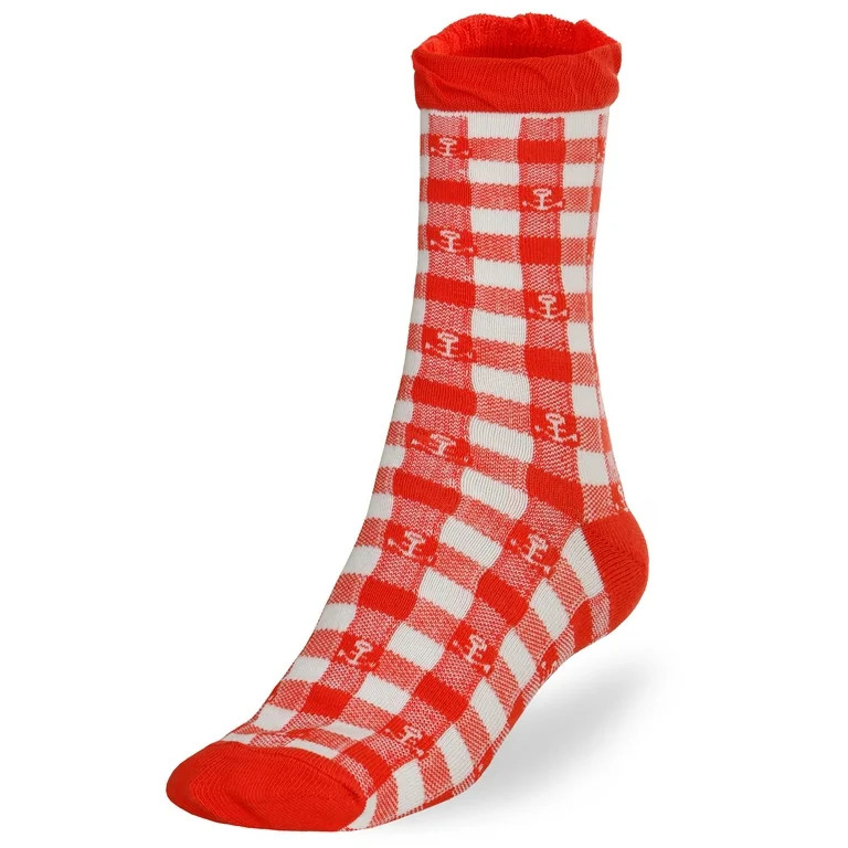 Socksmile Women's Ladies Value Classic Casual Cotton Crew Socks 6 Pairs 9-11 (Argyle Checker) | Walmart (US)