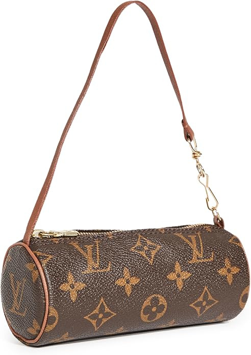 Louis Vuitton Women's Pre-Loved Papillon Pouch, Monogram, Brown, One Size: Handbags: Amazon.com | Amazon (US)