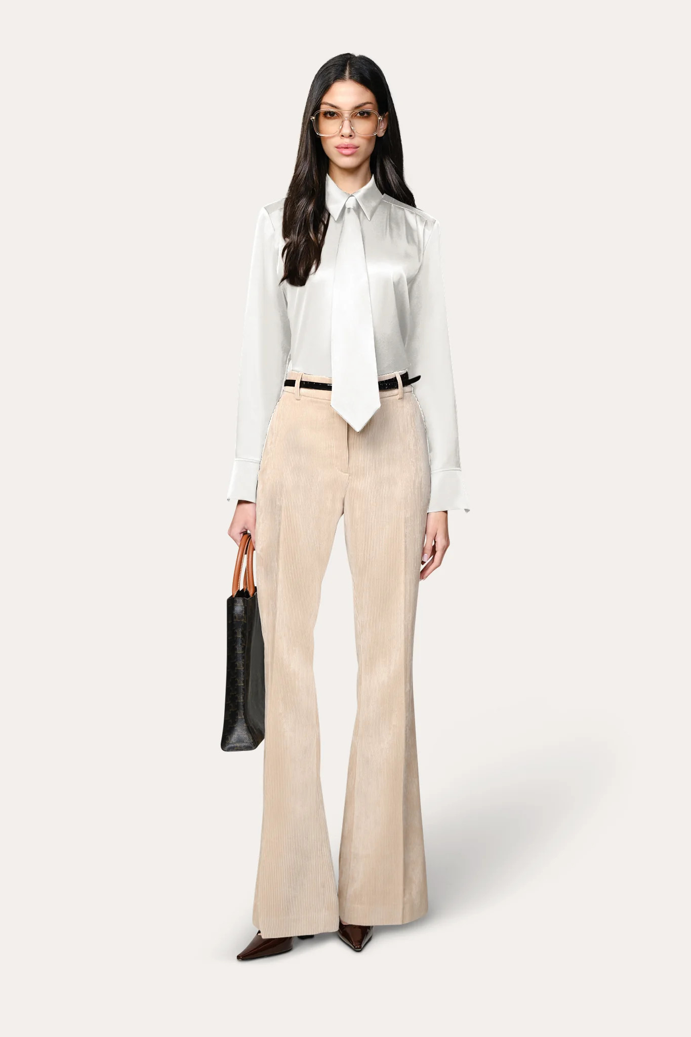Silk Tie Button Down | Elie Tahari