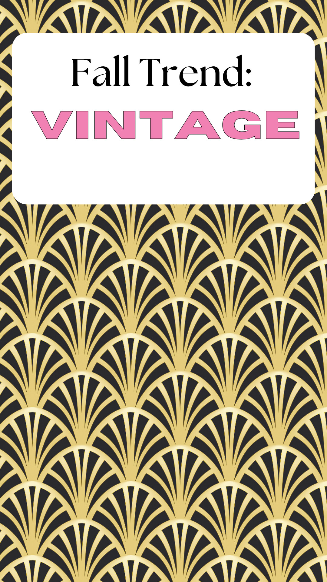 From the fall 2026 runway shows there was looks inspired by the 20s and 30s.  Kind of an art deco vintage vibe. 

Some of these would also work great for a halloween costume! 

 #LTKSeasonal #LTKOver40 #LTKMidsize