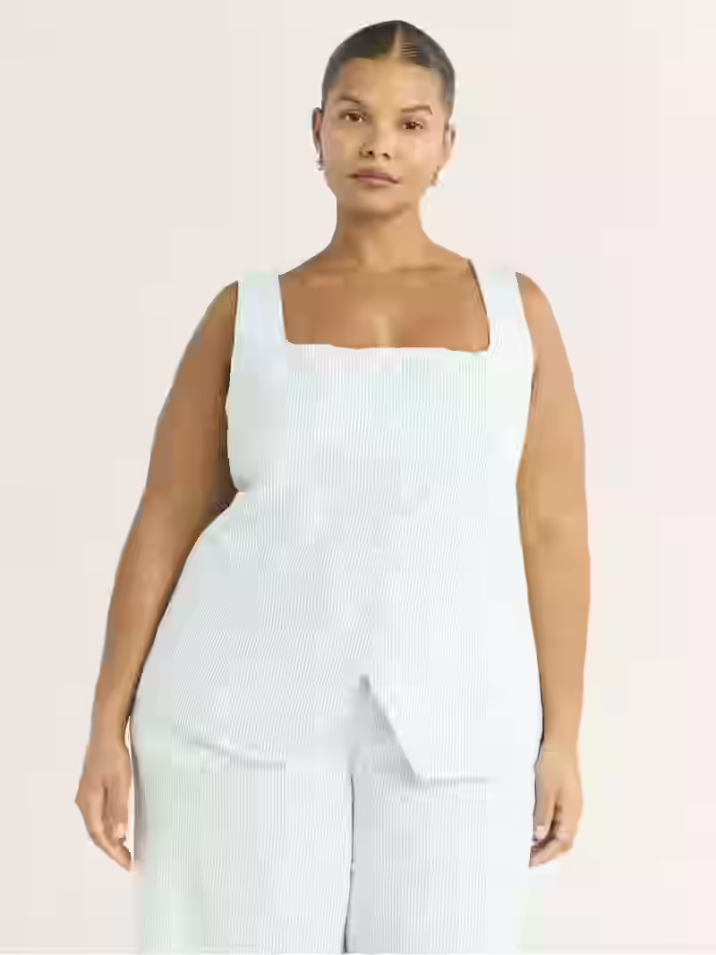 Scoop Women's and Women's Plus Linen Blend Longline Vest, Sizes XS-4X | Walmart (US)