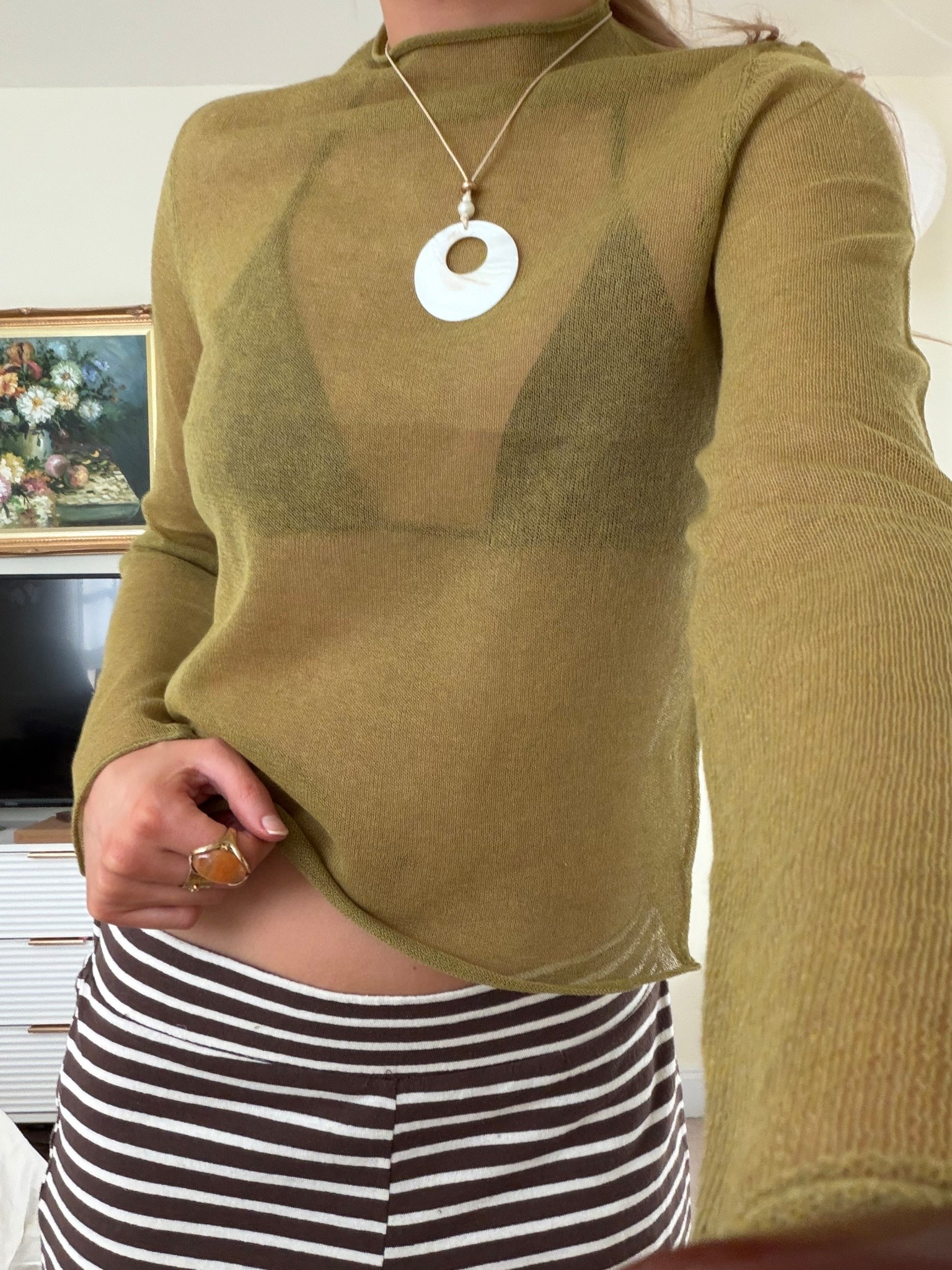 sheer top !

#LTKgrwm #LTKootd #LTKdayinmylife