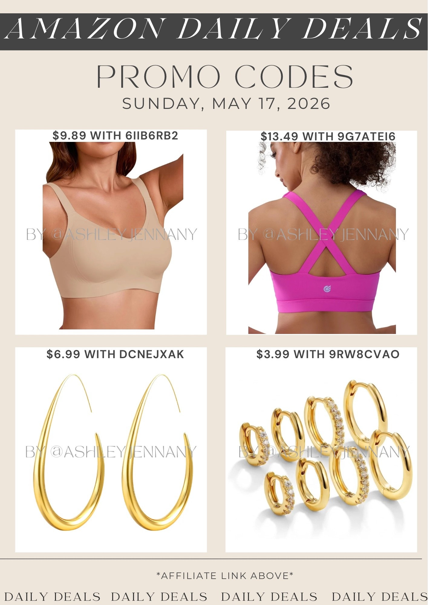 Amazon deals

#LTKSaleAlert #LTKMidsize #LTKootd