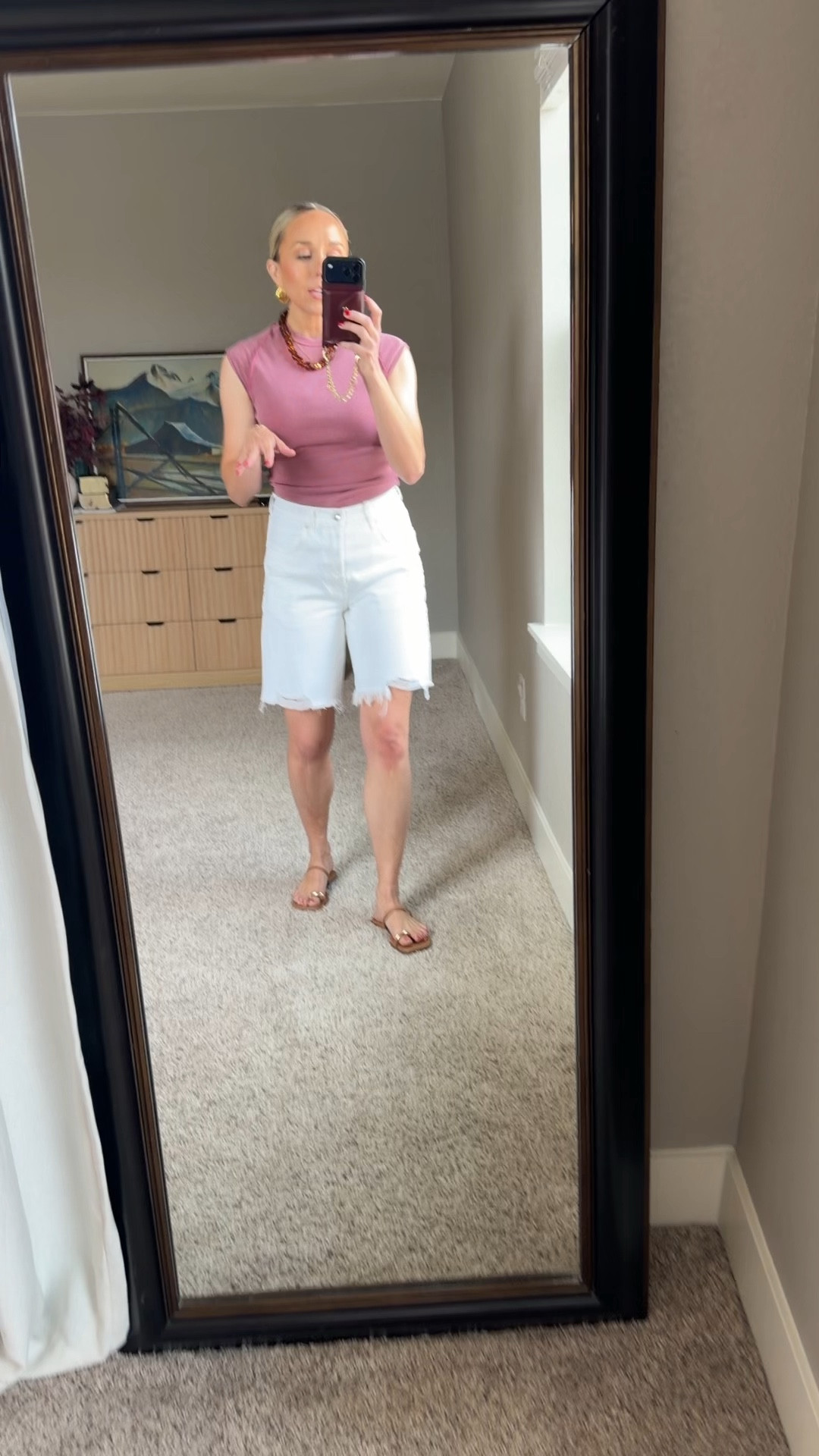 The perfect length for summer shorts! 

#LTKmomlife #LTKootd #LTKgrwm