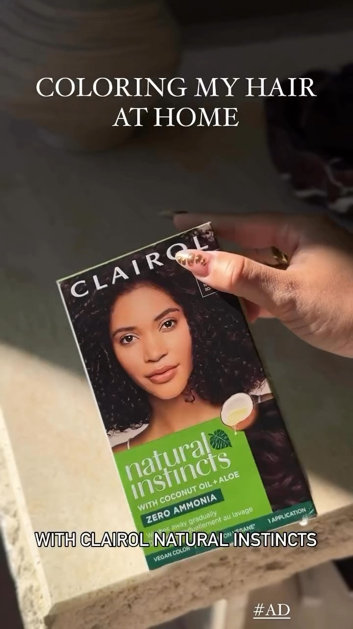 Coloring my hair at home is so quick and easy with Clairol Natural Instincts. 

It gives me vibrant, healthy-looking hair that’s soft, shiny, and full of life. No ammonia, no added parabens, and no stress of going to the salon - just great results and confidence. I use the shade 2RV Burgundy Black! 



#LTKU #LTKBeauty