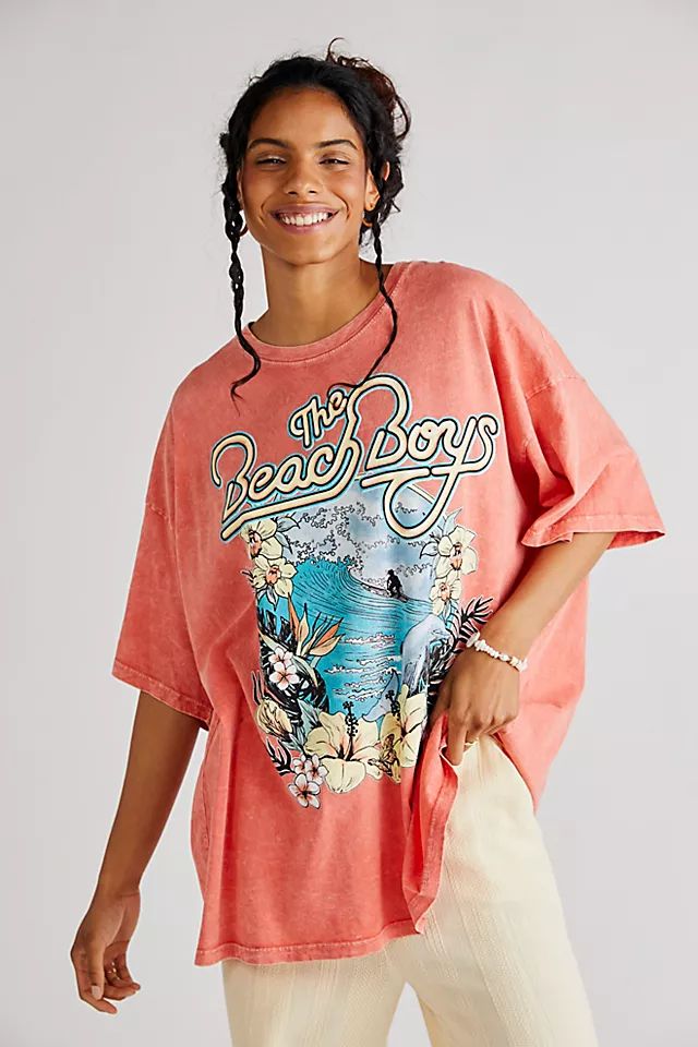 The Beach Boys Surfs Up Tee | Free People (Global - UK&FR Excluded)